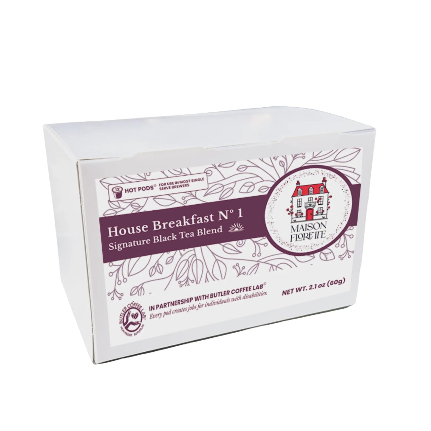 House Breakfast Nº 1 Signature Breakfast Tea Pods - 12 count