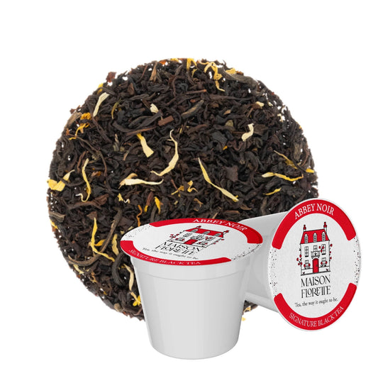 Abbey Noir Signature Black Tea Pods – 12 Count