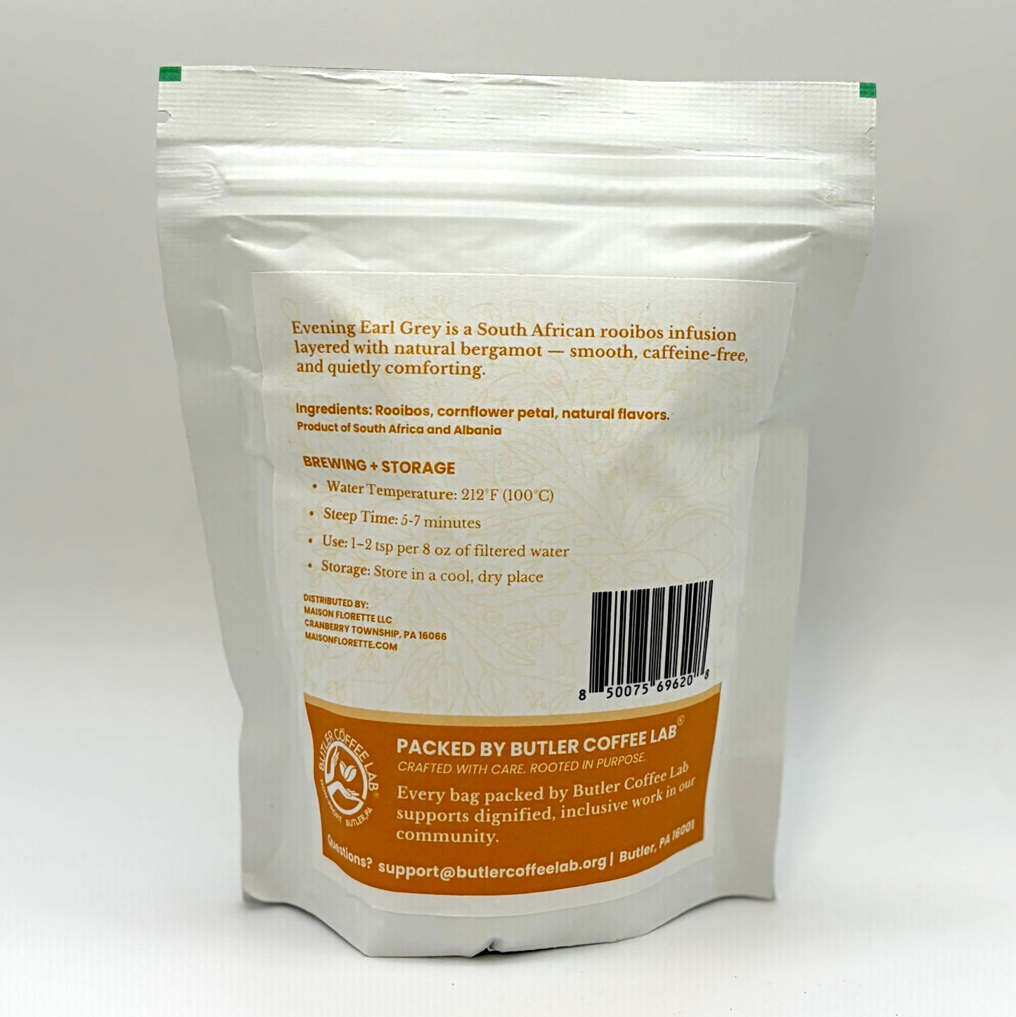 Evening Earl Grey Caffeine-Free Herbal Tea Loose Leaf