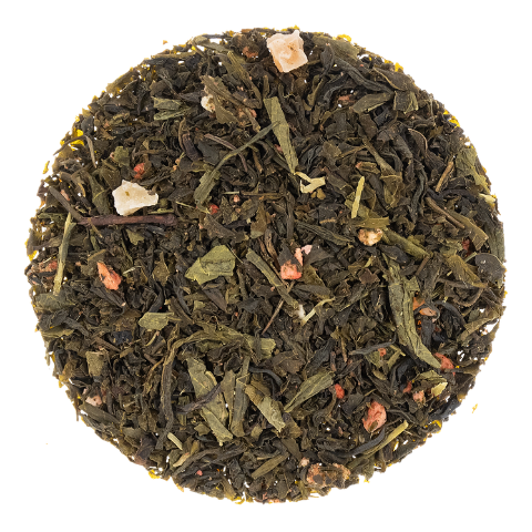 Strawberry Meadow Sencha Green Tea — 20 Natural Tea Bags