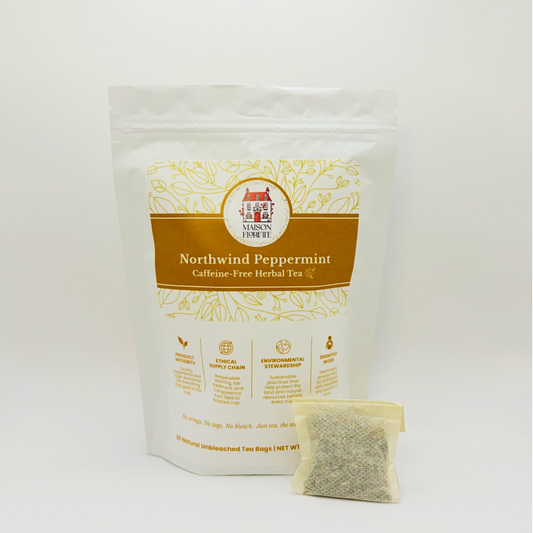 Northwind Peppermint Herbal Tea — 20 Natural Tea Bags