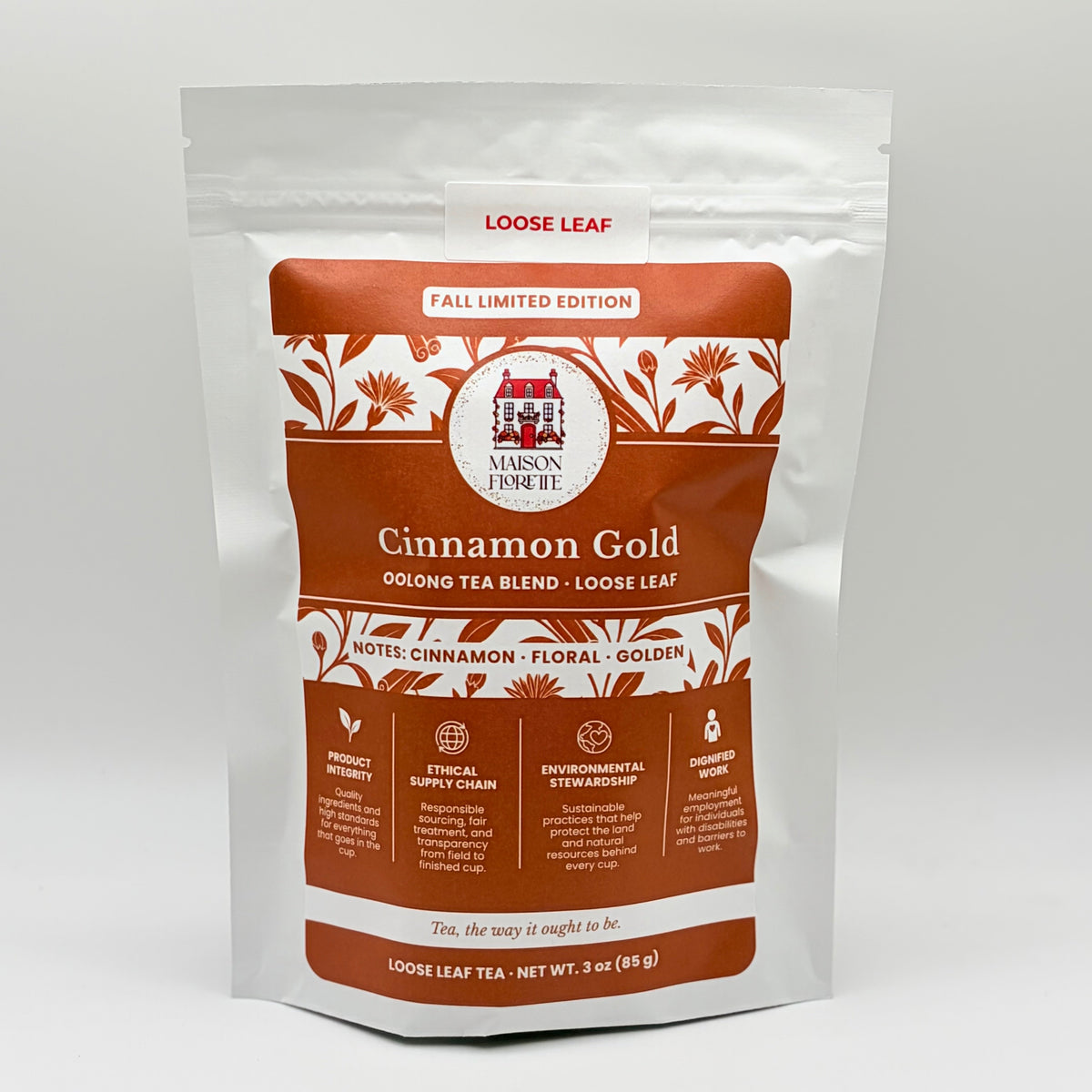 Cinnamon Gold Oolong Tea - Loose Leaf