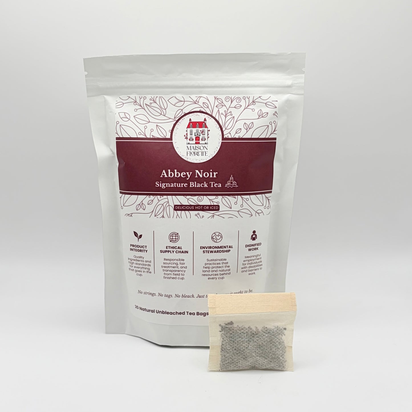 Abbey Noir Signature Black Tea - 20 Natural Tea Bags