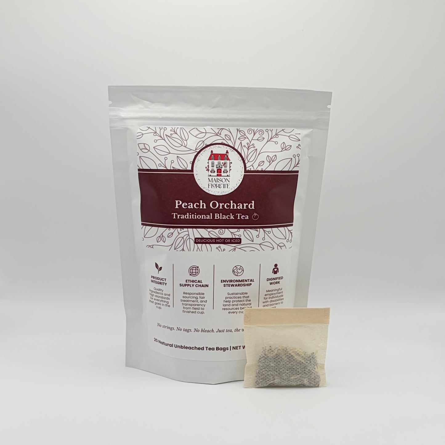 Island Coconut Traditional Black Tea - 20 Natural Tea Bags