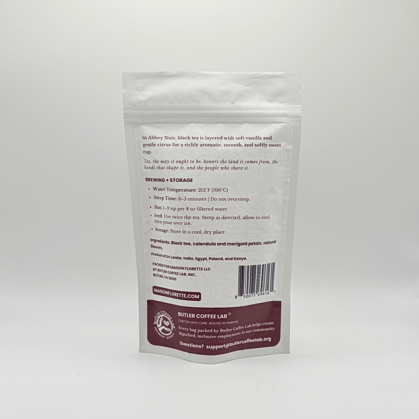 Abbey Noir Signature Black Tea - Loose Leaf