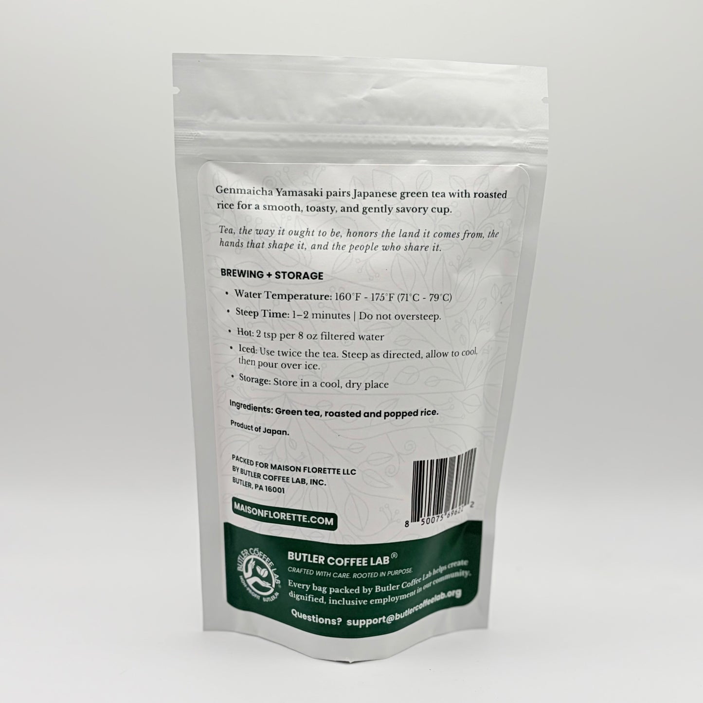 Genmaicha Yamasaki Japanese Green Tea - Loose Leaf