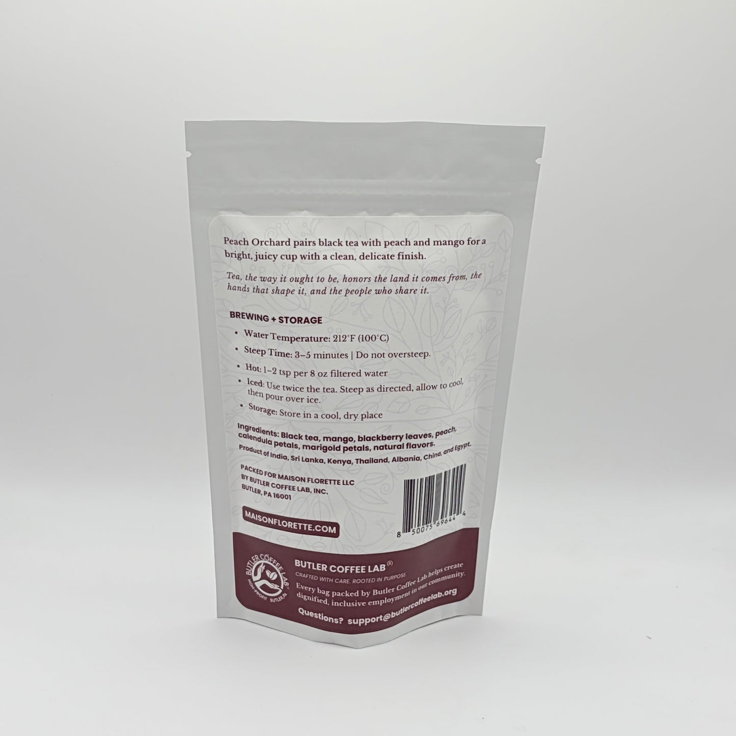 Peach Orchard Traditional Black Tea - Loose Leaf