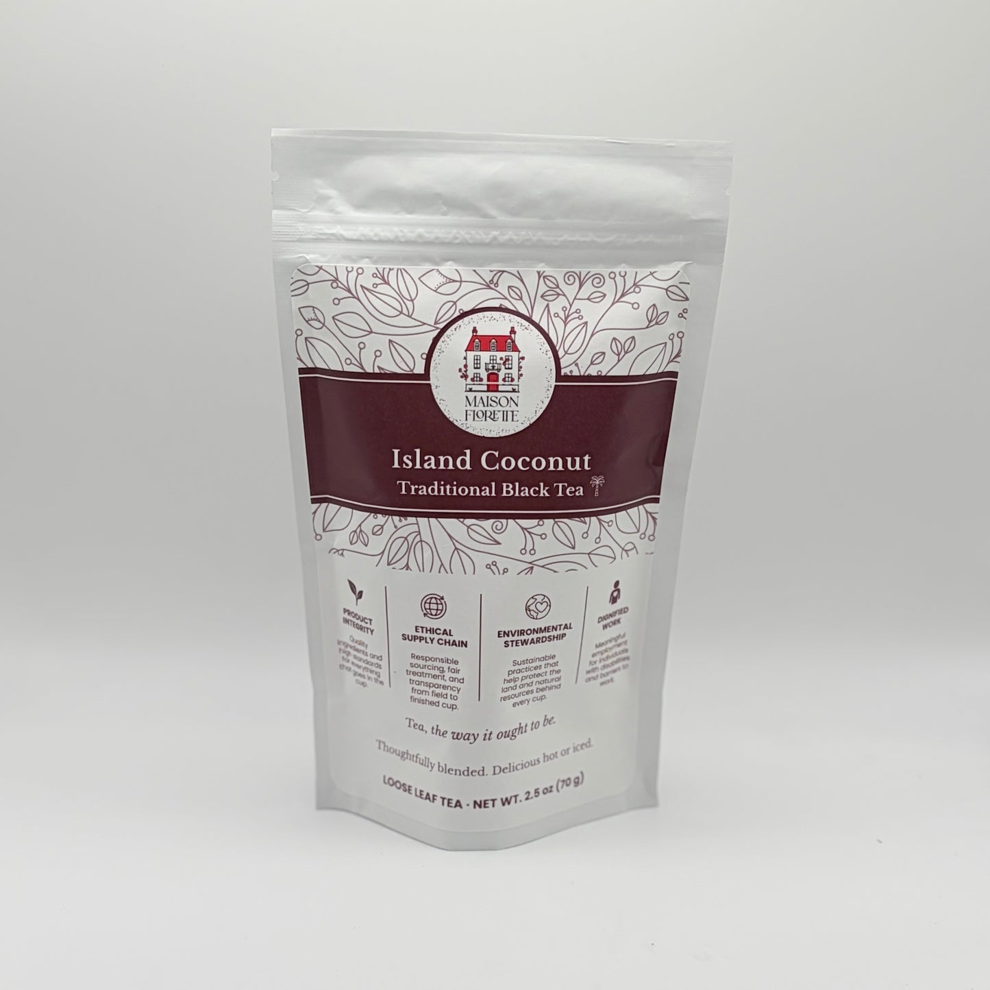 Island Coconut Traditional Black Tea - Loose Leaf