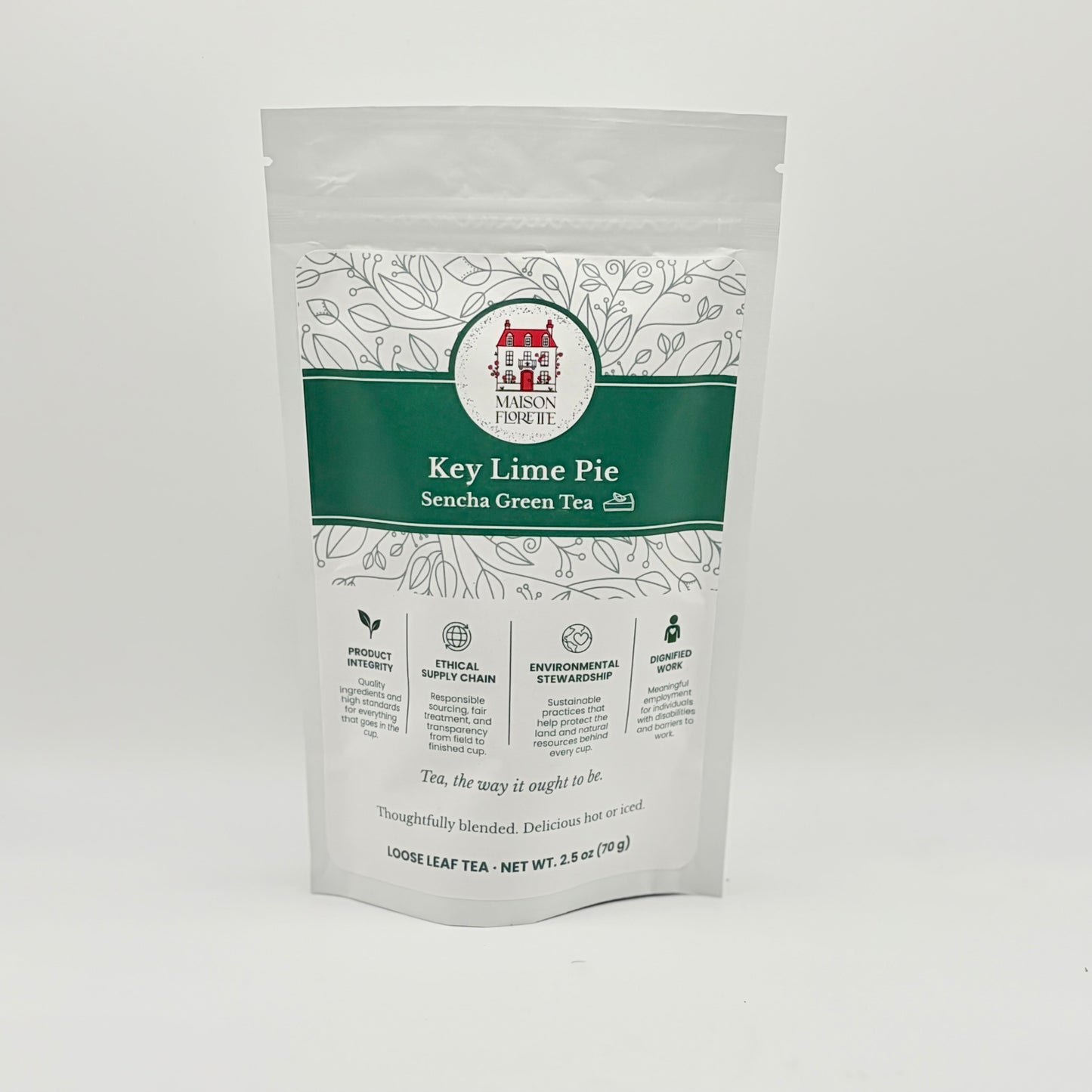 Key Lime Pie Sencha Green Tea - Loose Leaf